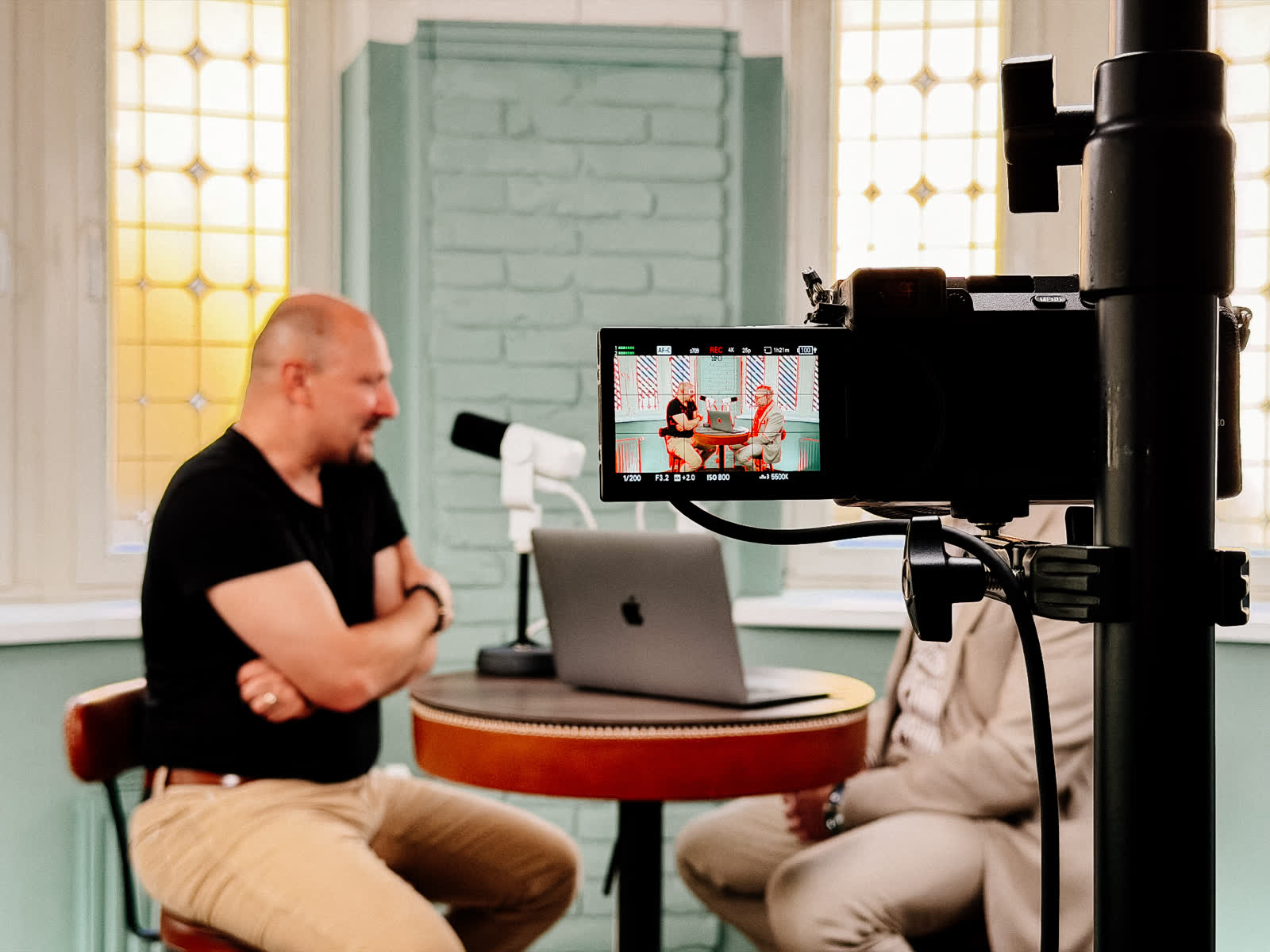 Podcast studio